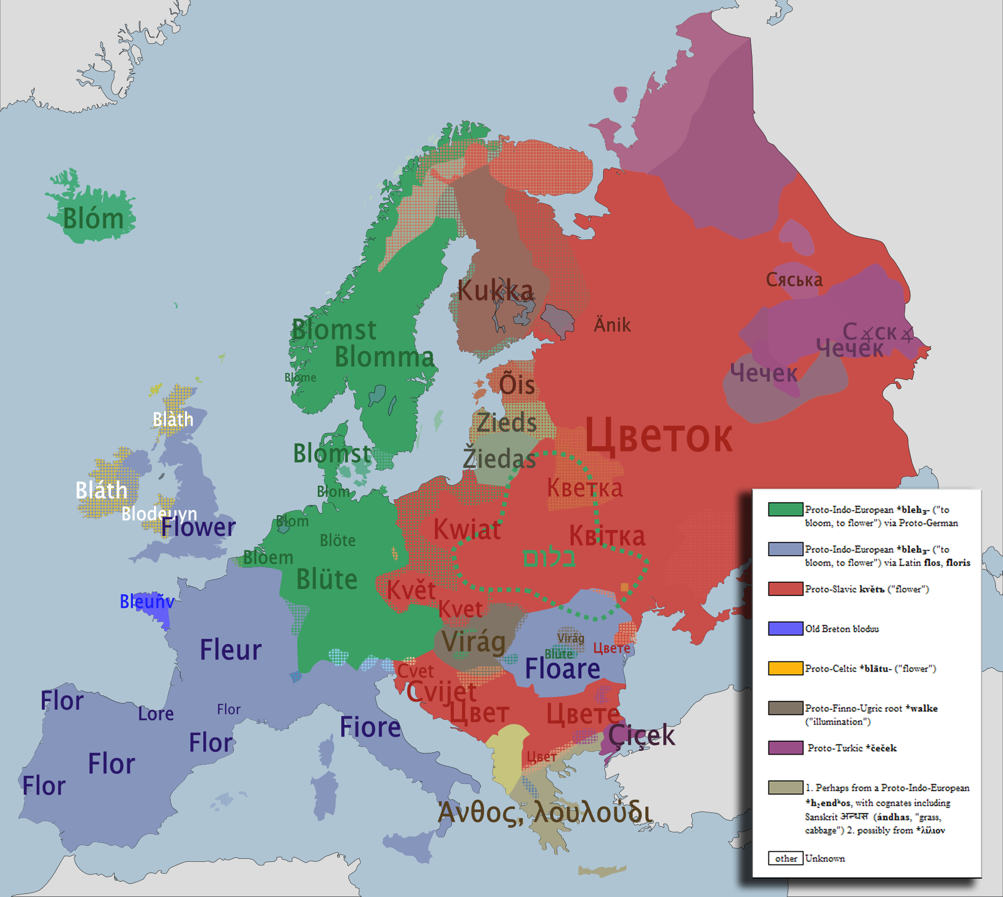 Linguistic Maps Of Europe Languages Of Europe